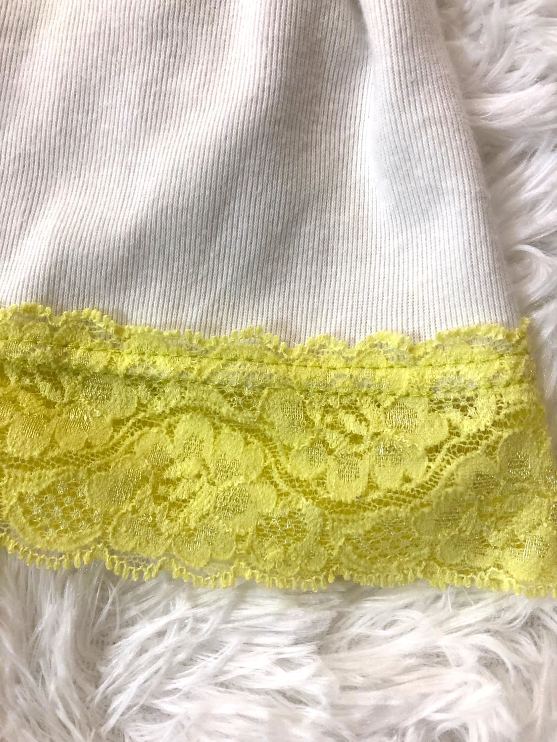 Lemon cream lace sleeveless 상품이미지4