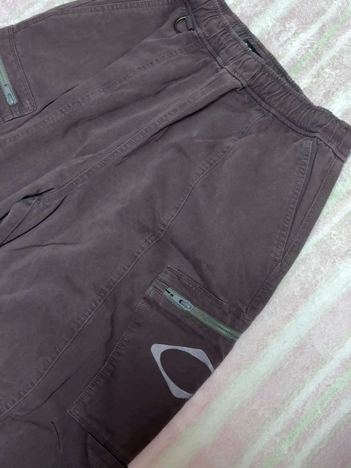 미스치프 드로우 스트링 팬츠 퍼플브라운 S 상품이미지2