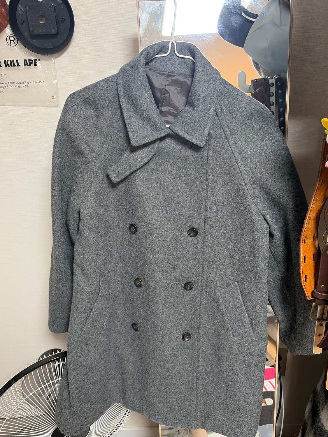 그레이 하프코트 상품이미지1