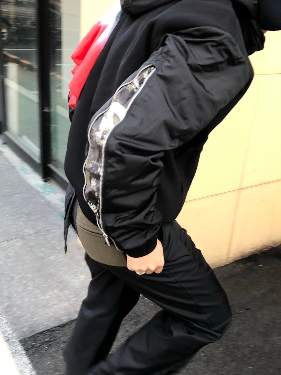 마르셀로 불론  사이드 지퍼 봄버 상품이미지1