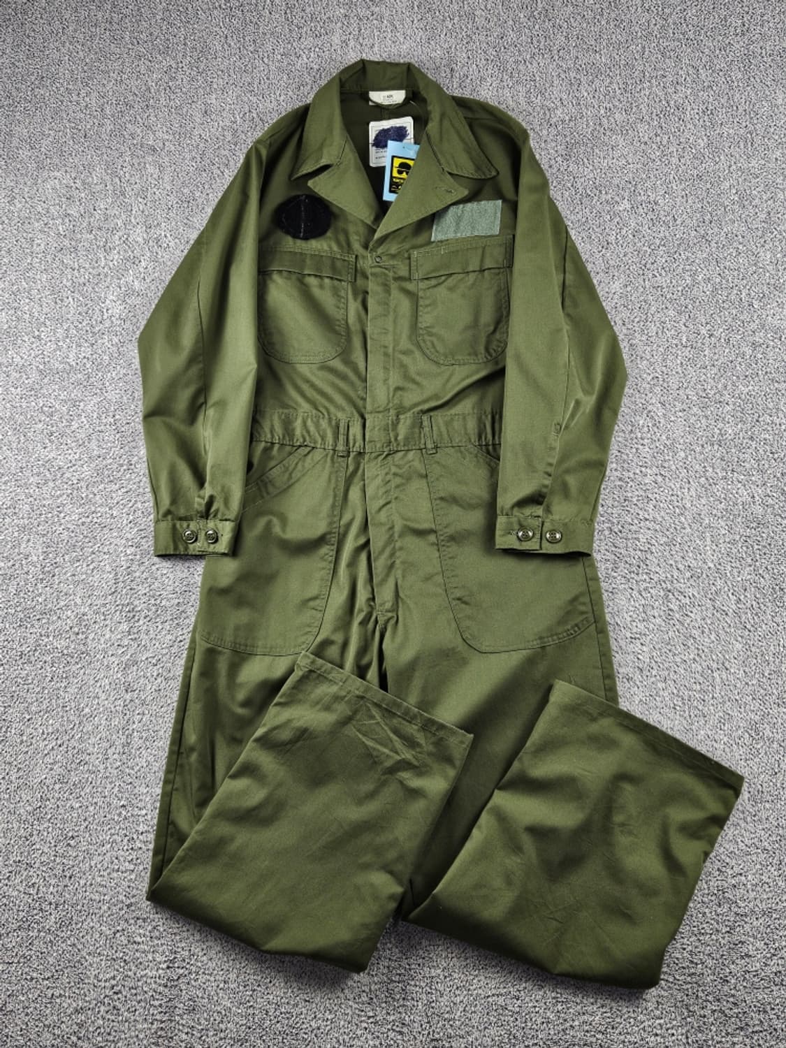 90's US ARMY 밀리터리 커버올 점프 슈트 (40R)/ 11411 상품이미지2