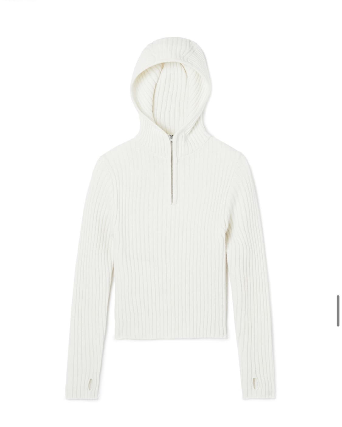 문선 바라클라바 니트 아이보리 우먼M 상품이미지4