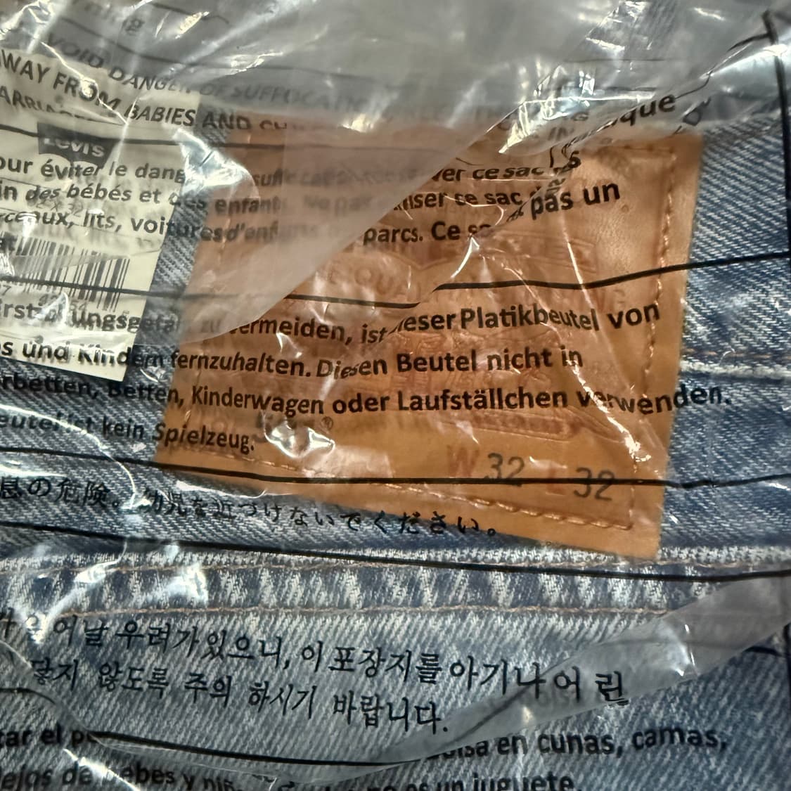 리바이스 501 셀비지 터콰이즈 32x32 상품이미지5