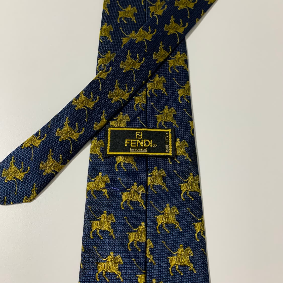 펜디(FENDI) 명품 빈티지넥타이 B+등급 9cm 상품이미지4