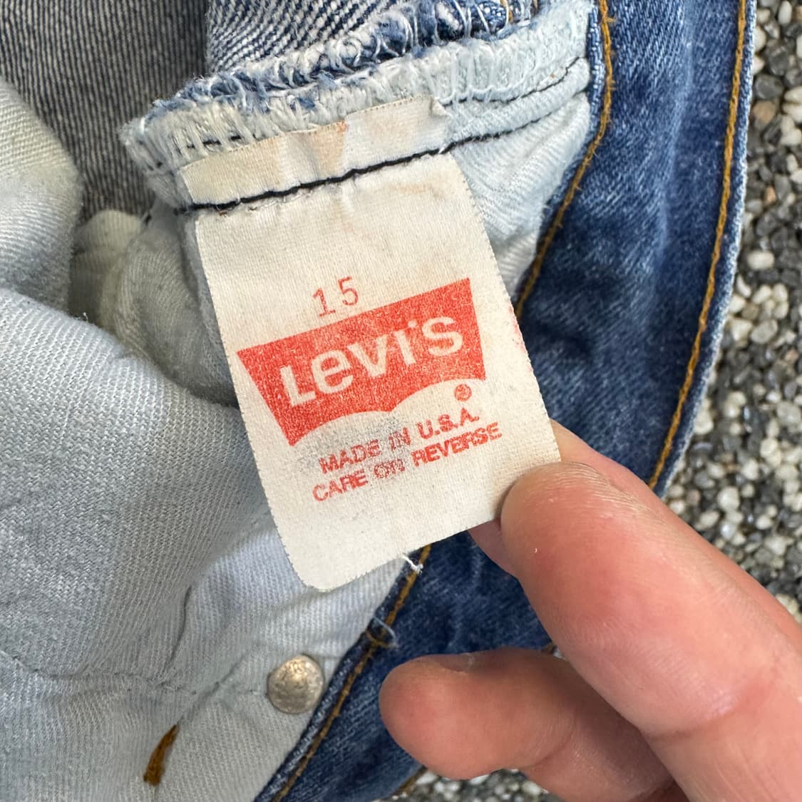 80s 리바이스 501 우먼스 데님 made in USA (30)  상품이미지9