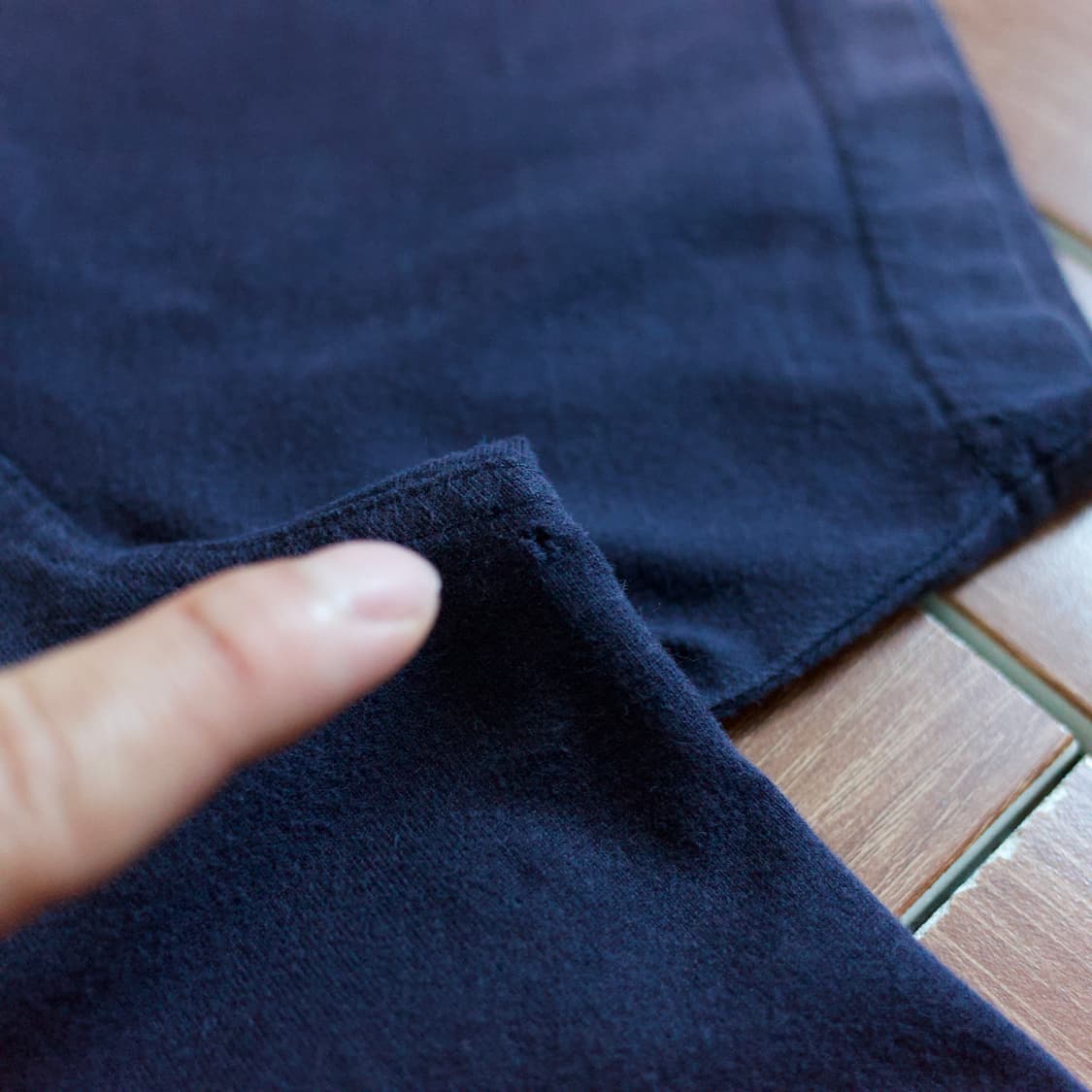 Madison Walker pocket cotton 1/2 tee 상품이미지7