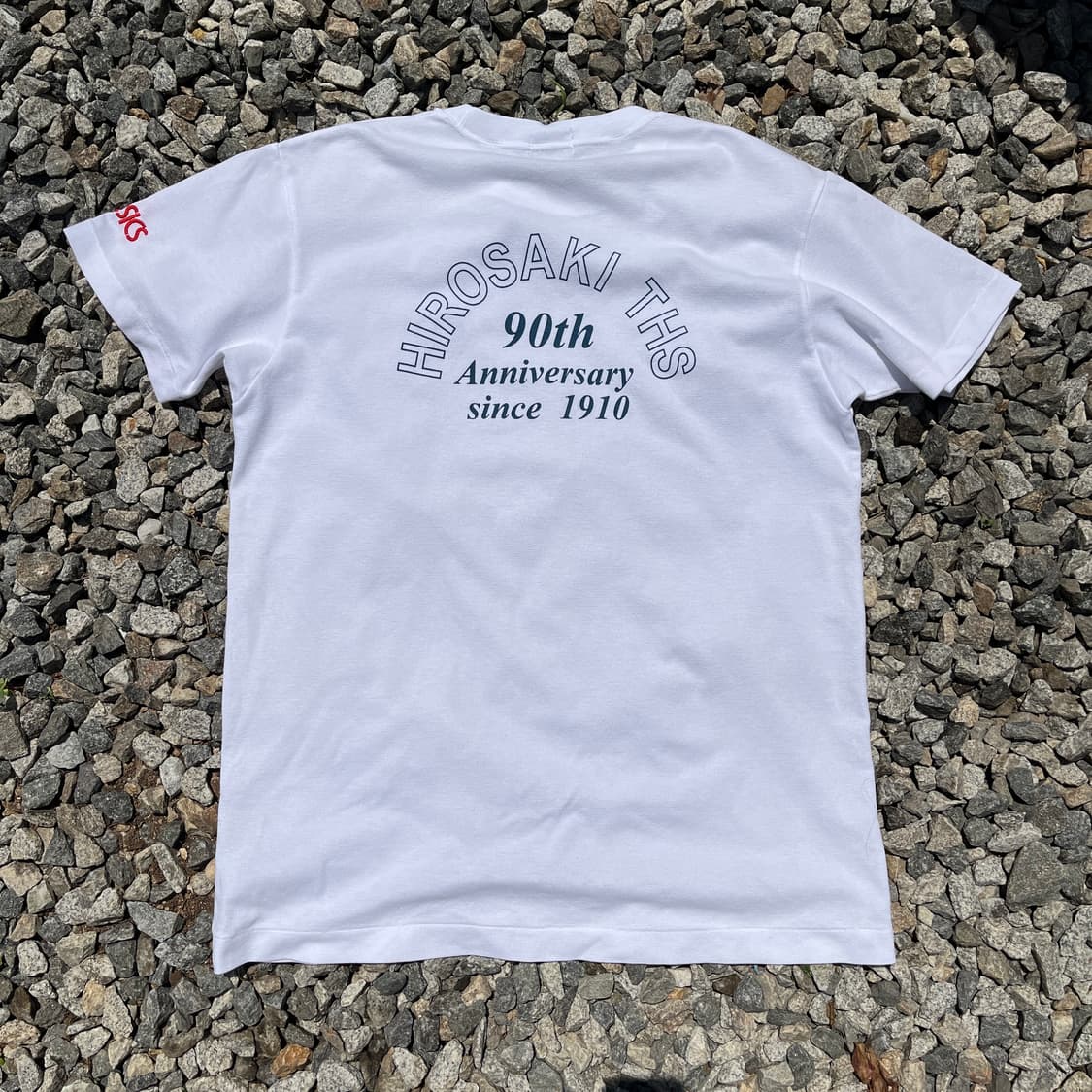 hirosaki 90주년 일본판 아식스 빈티지 반팔 (실측확인) 상품이미지6