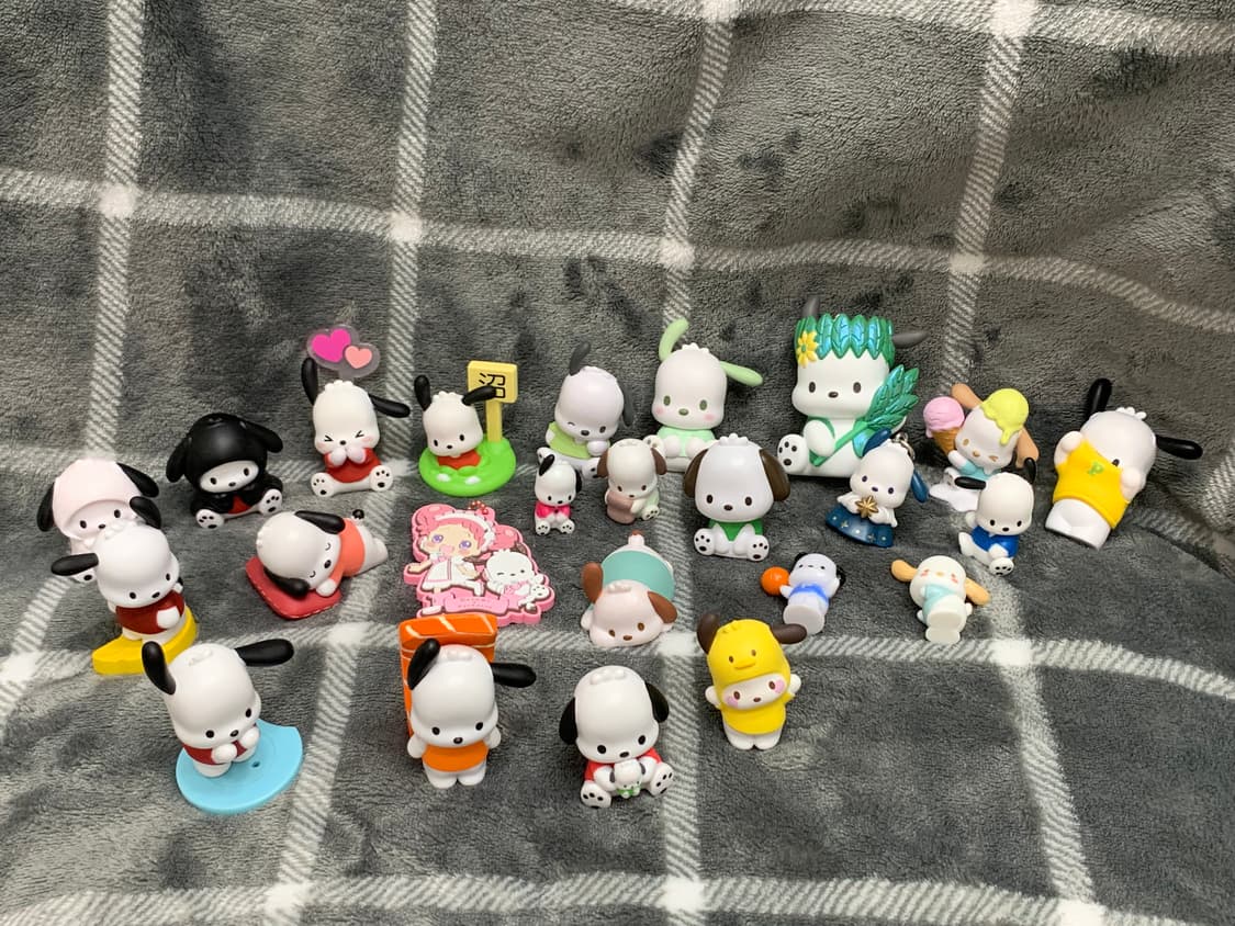 산리오 포차코 피규어 일괄 상품이미지2