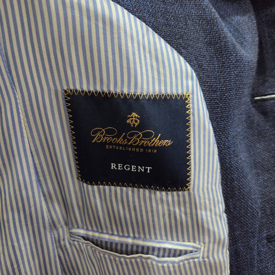 브룩스브라더스 울 블레이저 자켓 36S 상품이미지3