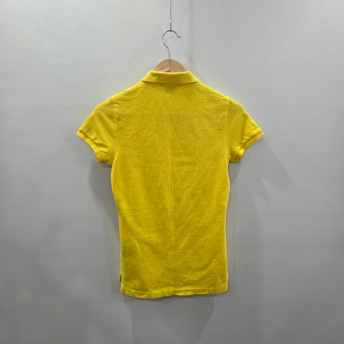 폴로랄프로렌 우먼 피케 카라 반팔티 옐로우 S 상품이미지5