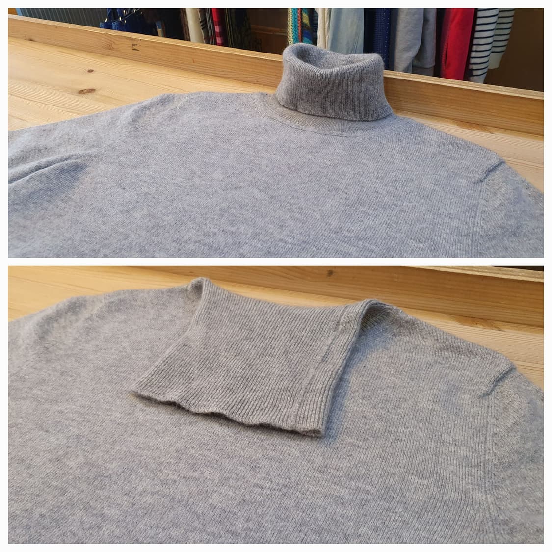 55.Cashmere 터틀 니트  상품이미지3