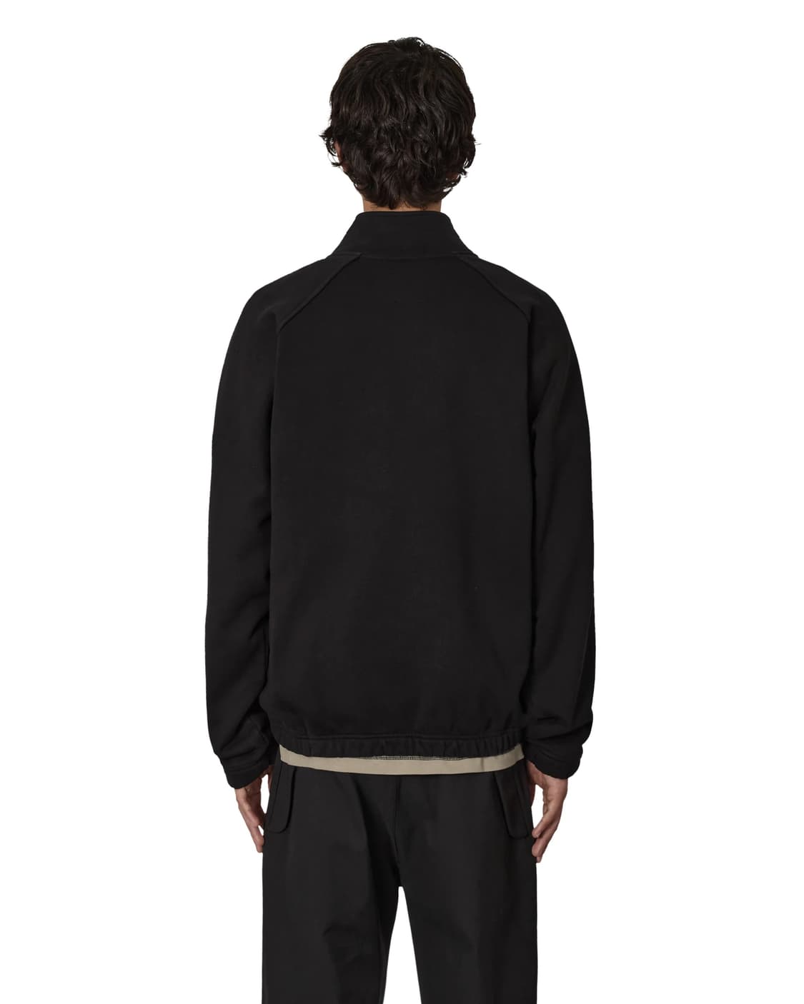 [M,L,XL]로아 하이킹 25fw Logo 490gsm 하프집업/블랙 상품이미지3