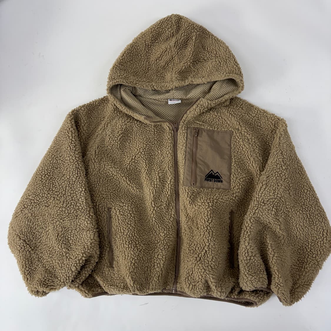 퍼스트다운 플리스 집업 상품이미지4