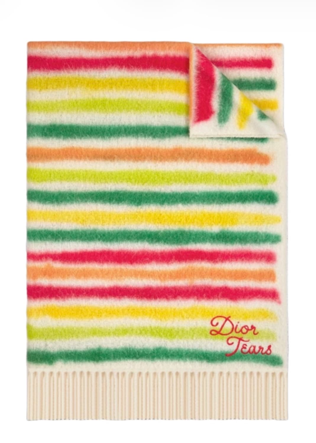 디올 티어스 알파카 블랭킷 새상품 상품이미지2