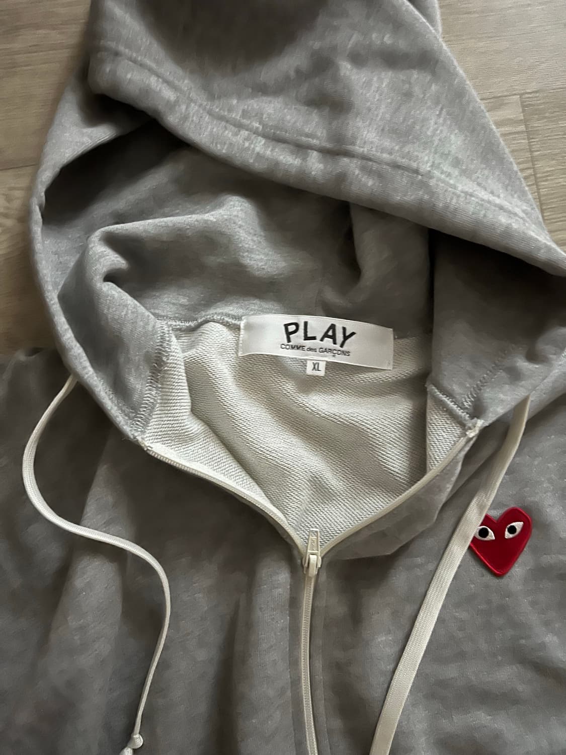 꼼데가르송 집업 상품이미지2