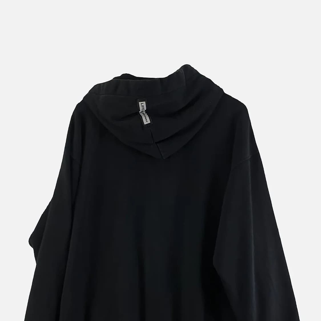 라이프워크 블랙 남자 후드티 M N4677 상품이미지3