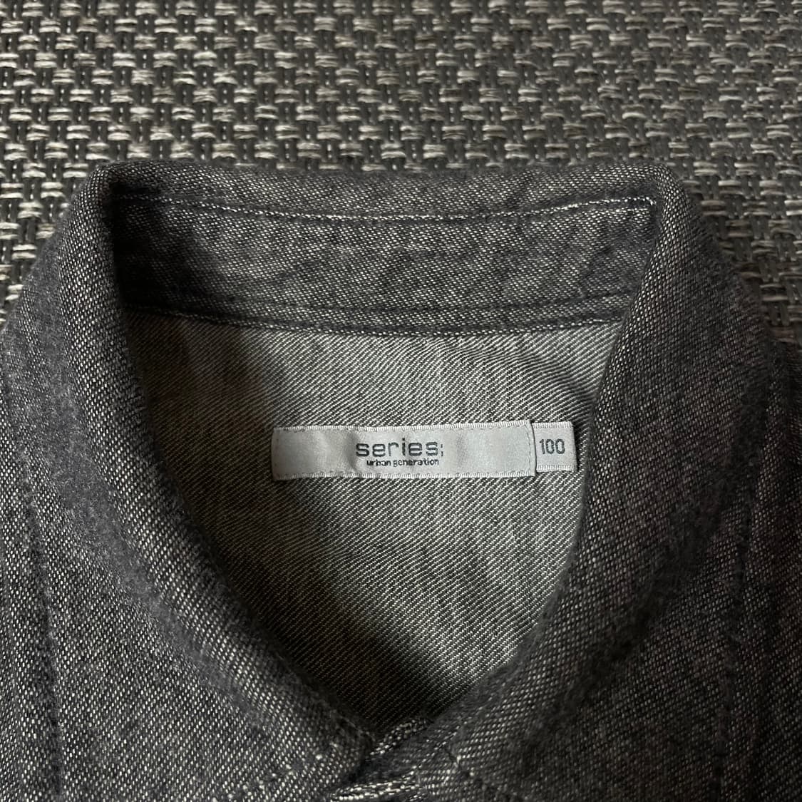 시리즈 그레이 원포켓 겨울 긴팔 셔츠 100 상품이미지4
