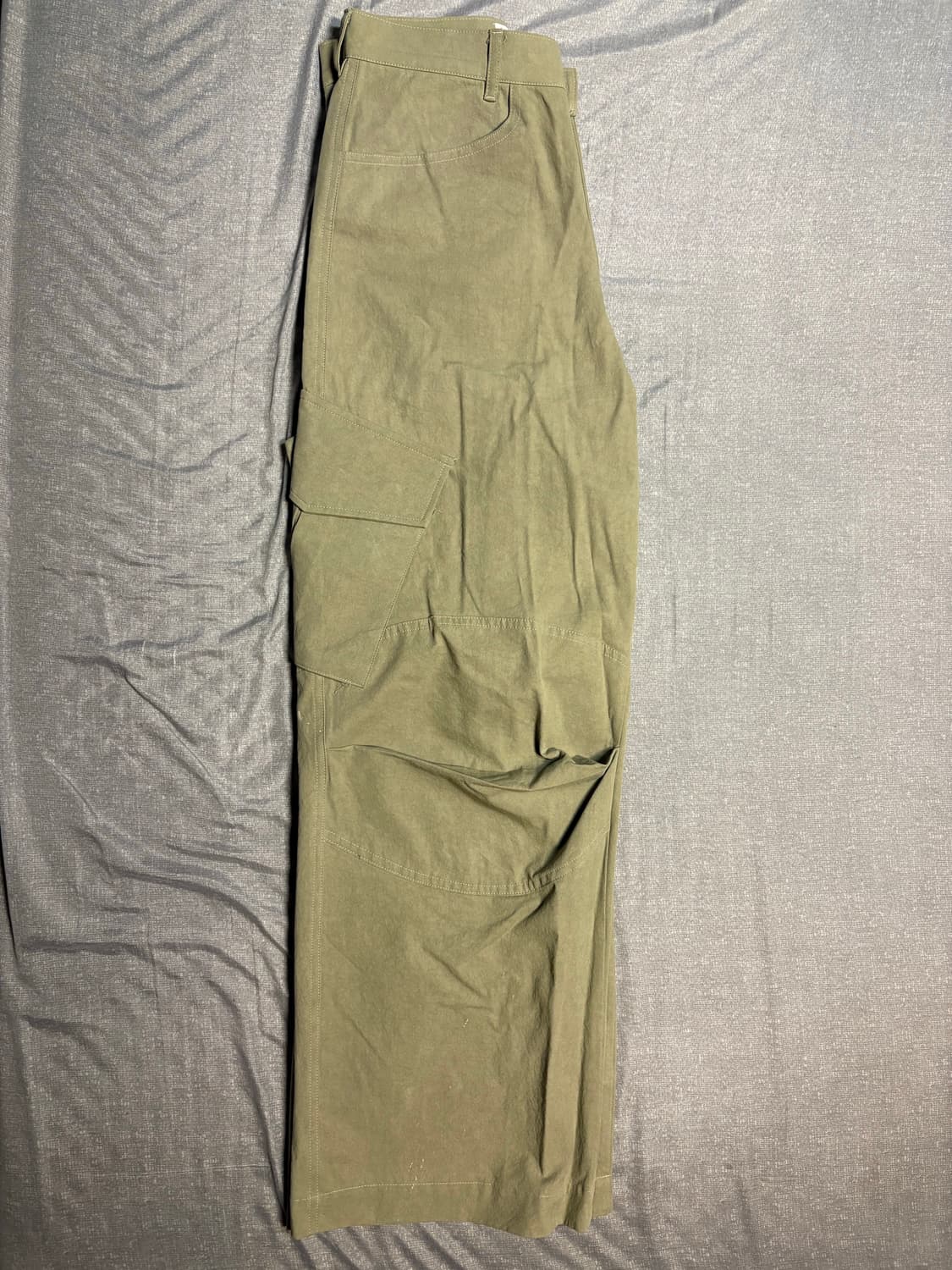 다이브인 베른카고 팬츠 올리브 베이지 1사이즈 상품이미지4