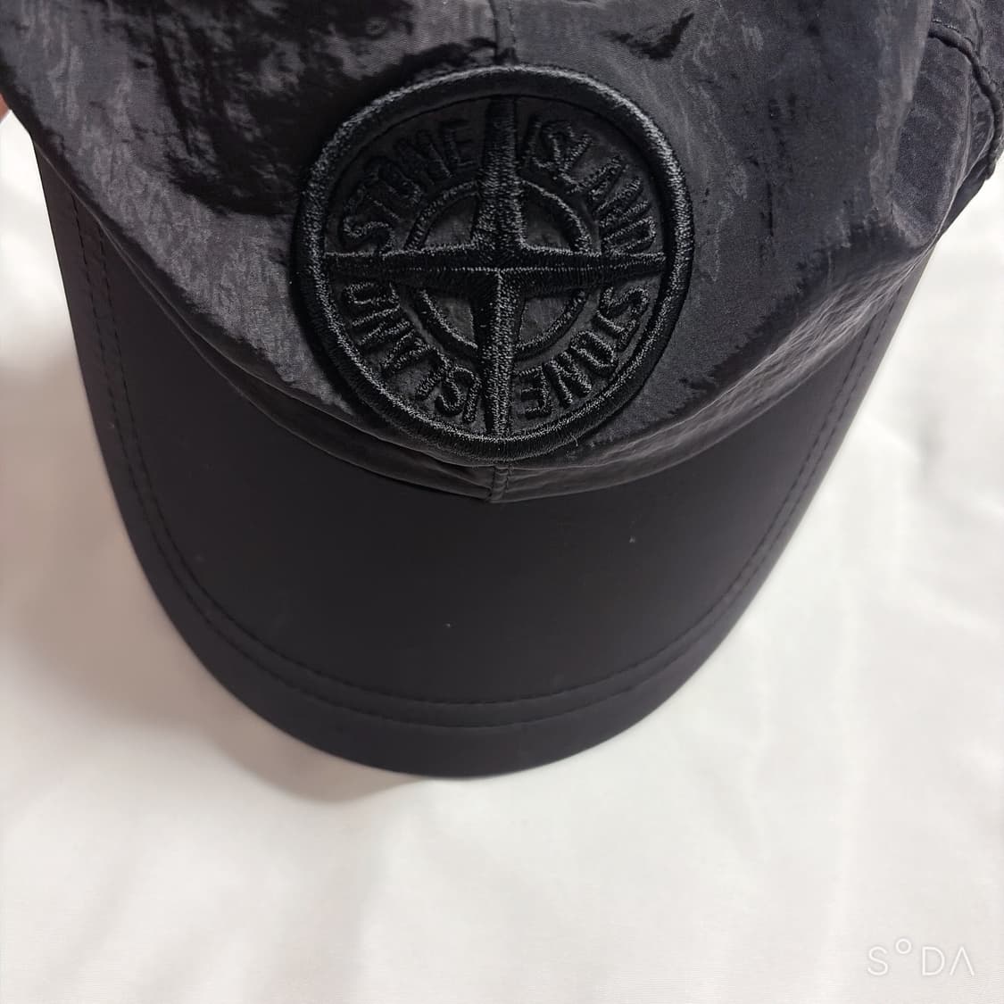 스톤아일랜드 나일론 볼캡 블랙 상품이미지2