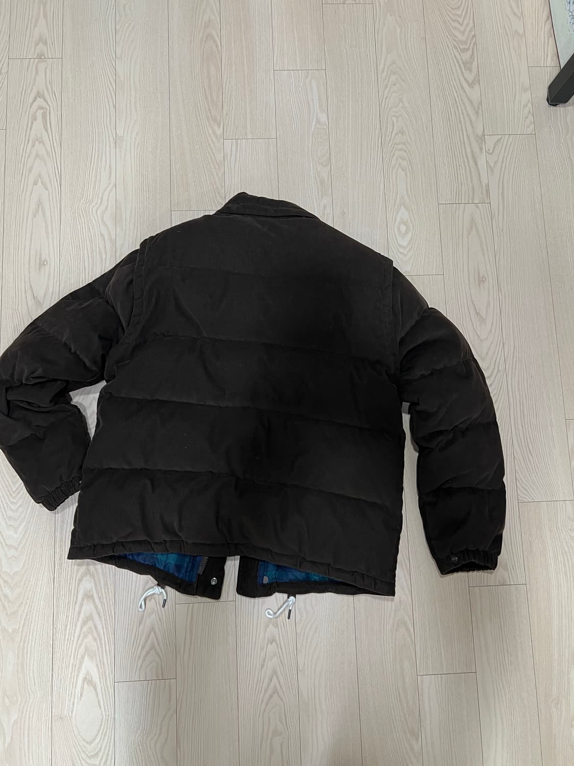 폴로 코듀로이 패딩 xl 상품이미지2