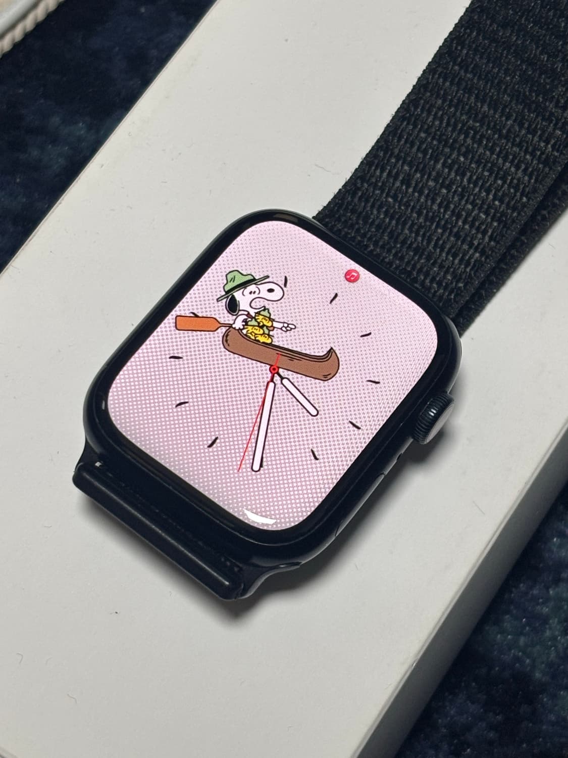 애플워치9 셀룰러 미드나이트 45mm 배터리 효율 99퍼 상품이미지5