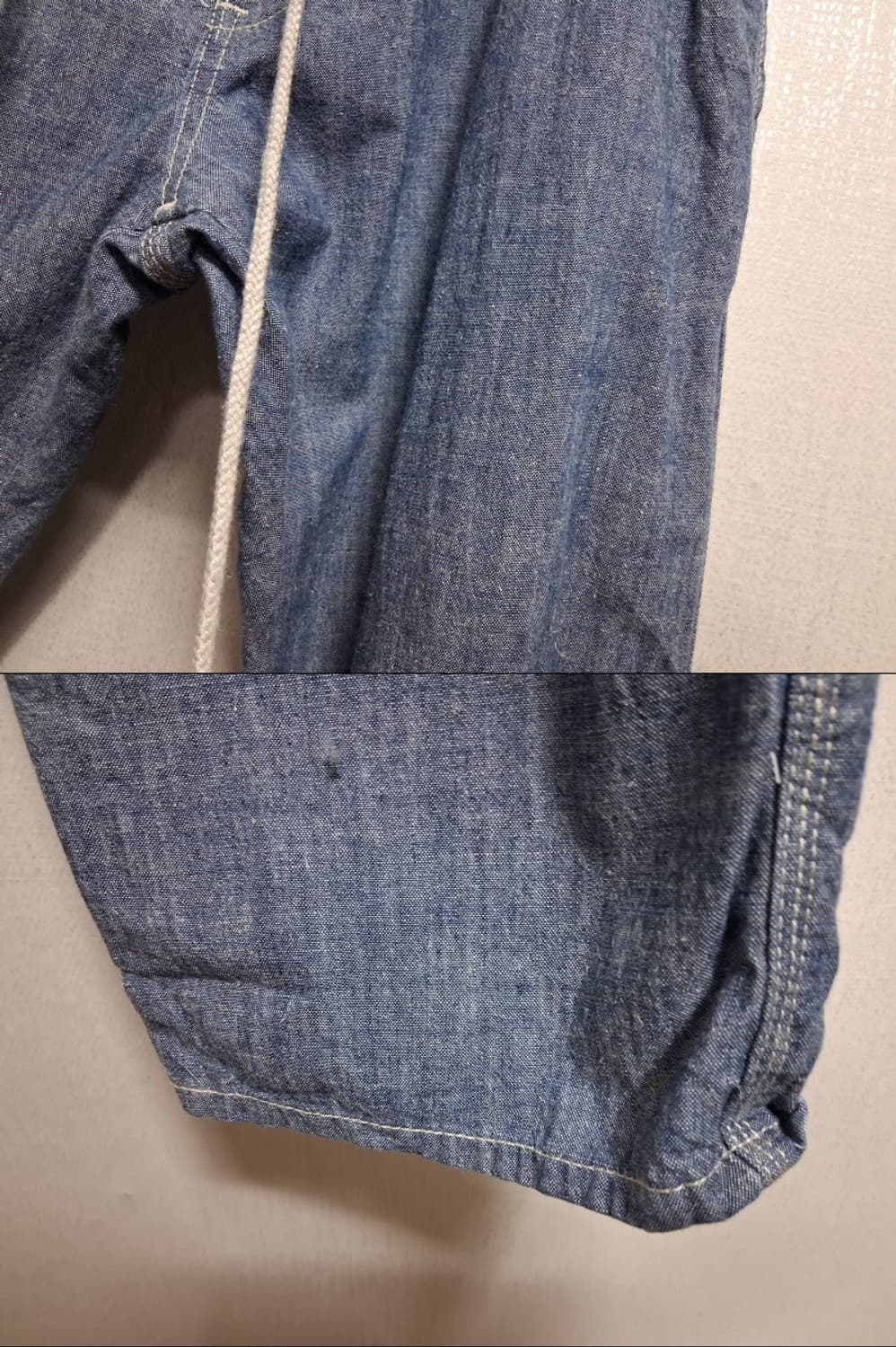 EDWIN DUN허리끈조절 내츄럴 해지블루 면  팬츠  34 끈조절

  상품이미지4