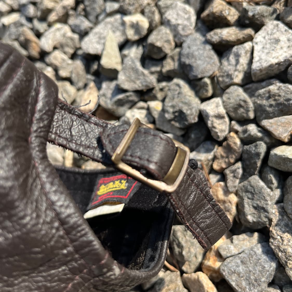 본터치 빈티지 레더캡 상품이미지6