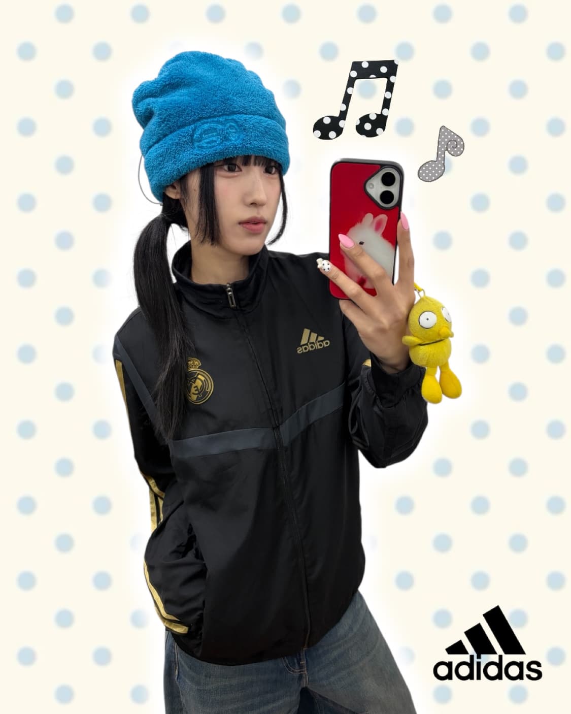 아디다스 레알마드리드 검금 트랙탑 상품이미지1