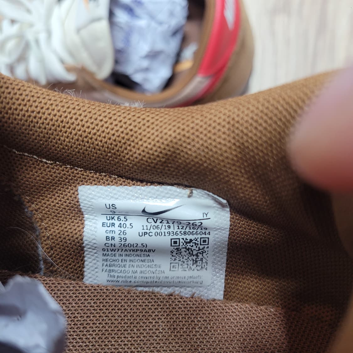 Nike 나이키 와플 트레이너 스니커즈 260 상품이미지6