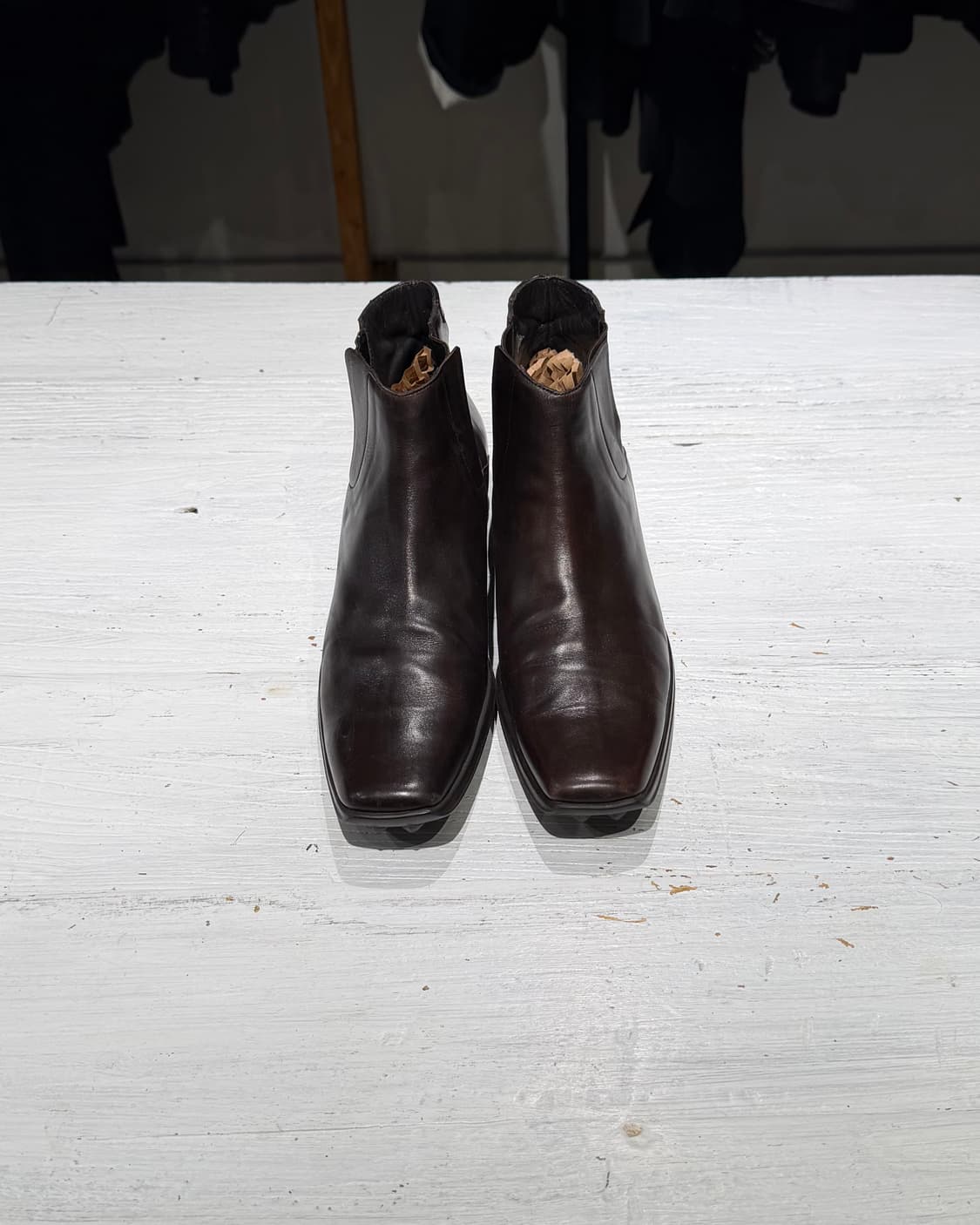 질샌더 다크브라운 레더 첼시부츠 상품이미지2