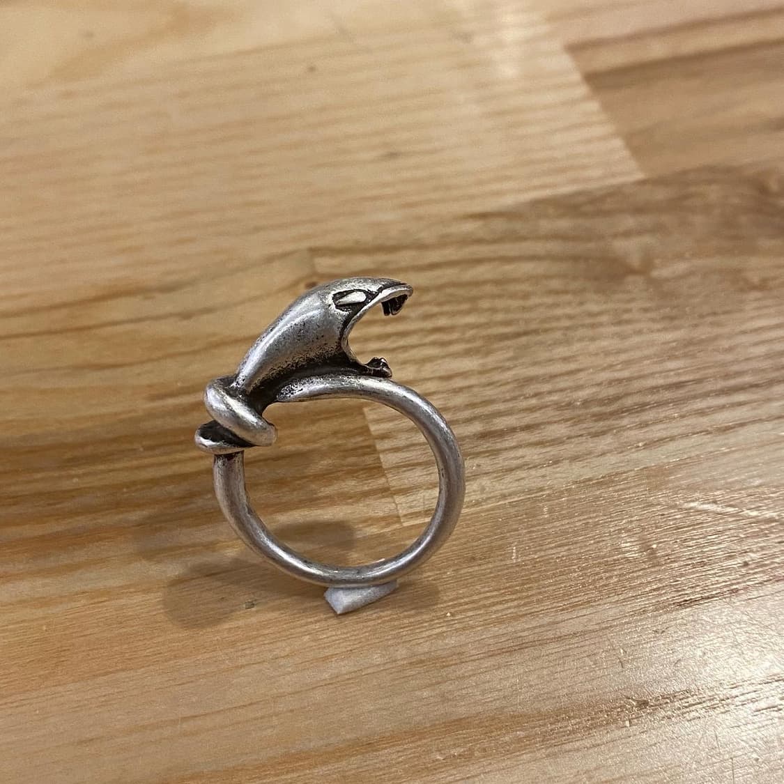 Brass ring 빈티지 스네이크 신주반지 상품이미지3