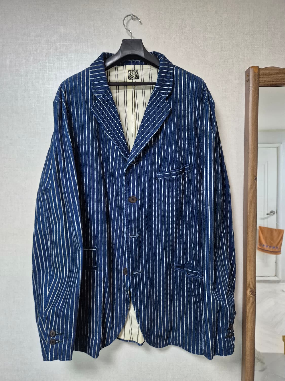 슈가케인(sugar cane) 인디고 자켓 상품이미지1