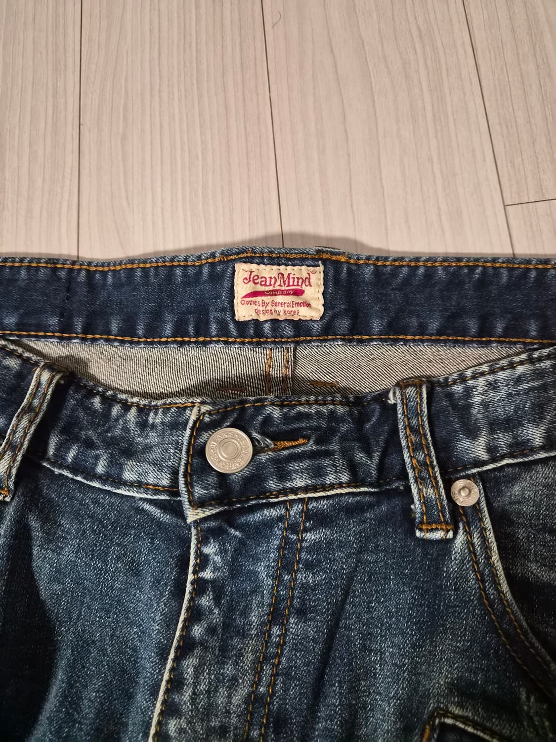 빈티지 바이커 데님 팬츠 (진마인드/33-34사이즈) 상품이미지2