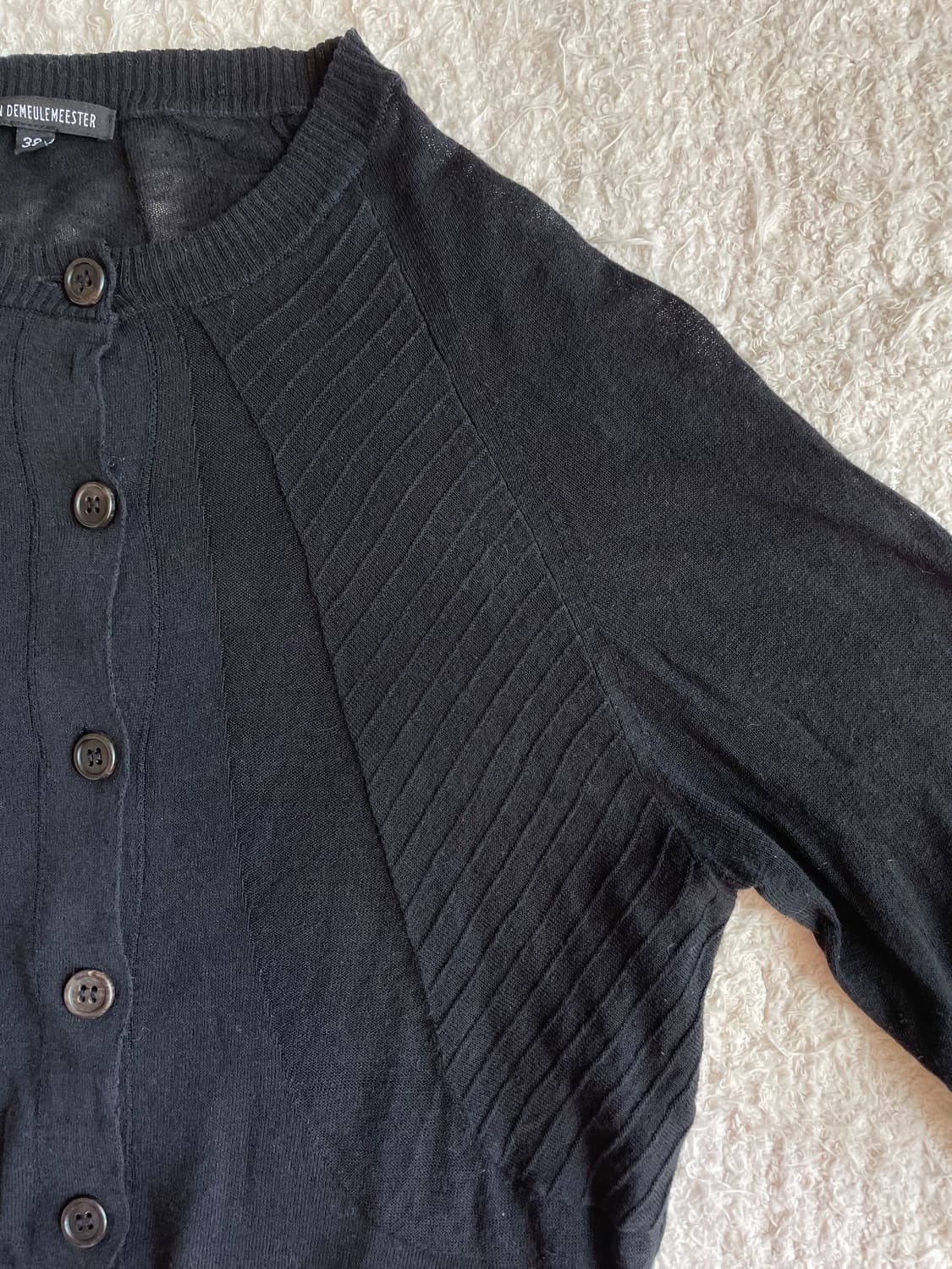 립 패널 린넨 가디건 상품이미지3