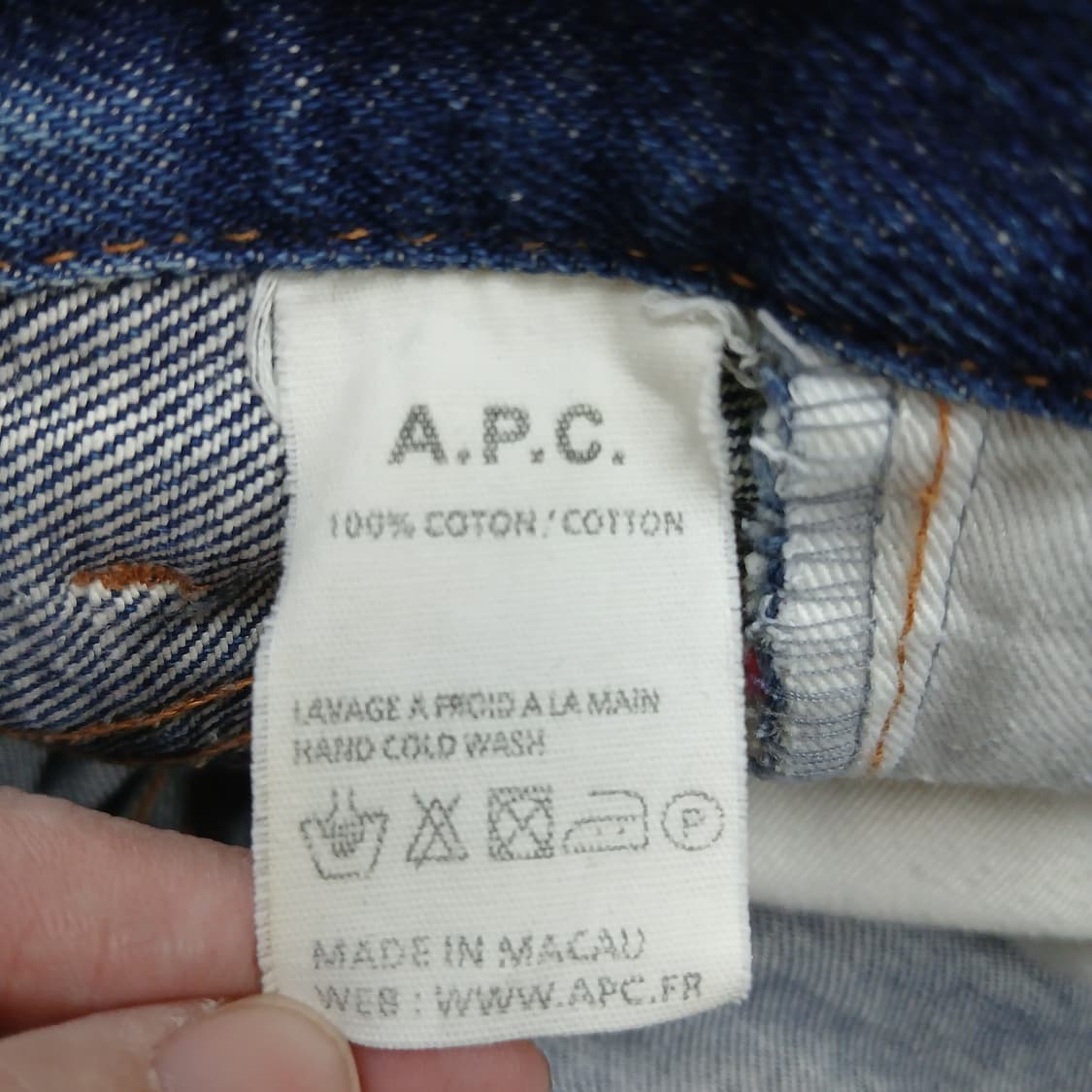 A.P.C 데님 바지 상품이미지6