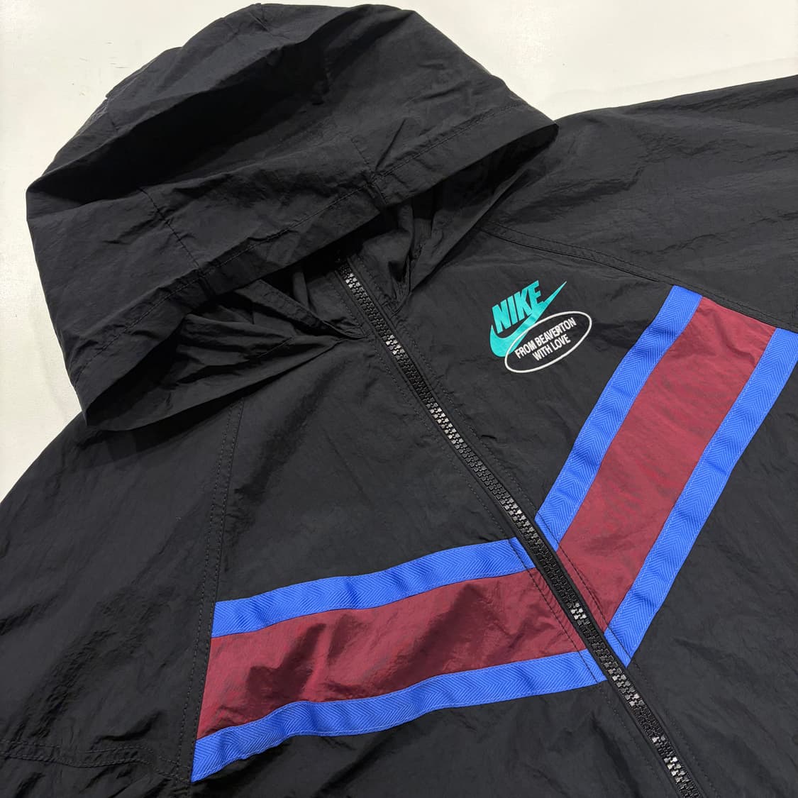 [S] 나이키 데이지 우븐 바람막이 블랙 / 레드 / 블루 B290 상품이미지3