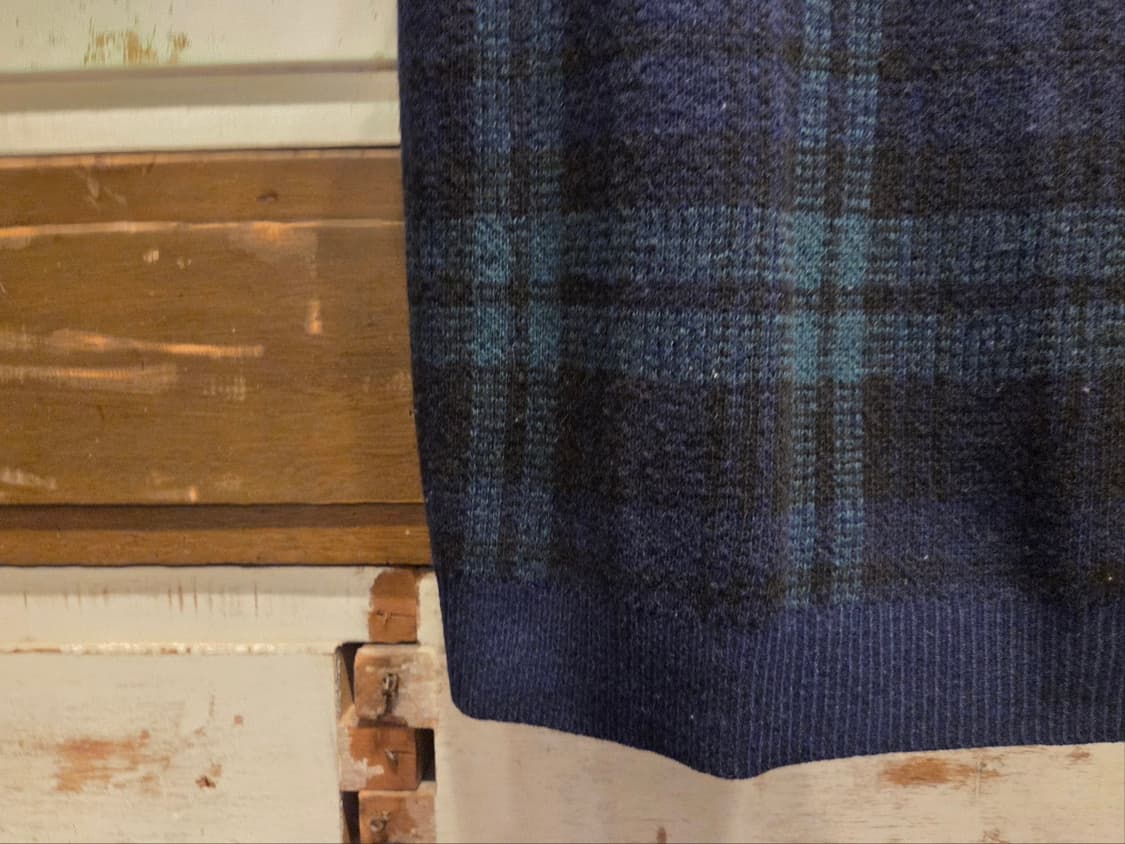 브룩스브라더스 블랙와치패턴 니트베스트 상품이미지3