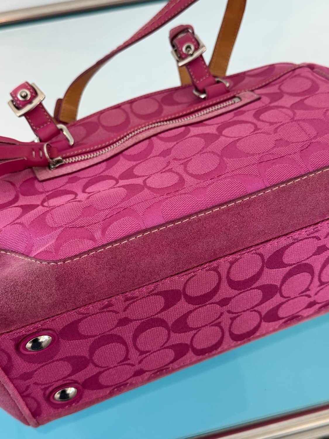 🌟희귀 Coach pink bag 상품이미지7
