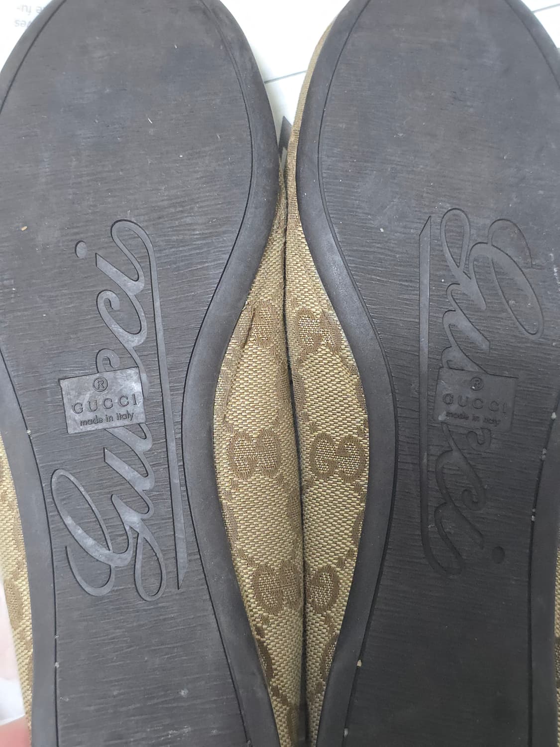 구찌 GG 캔버스 플랫슈즈 36 (230) 상품이미지4