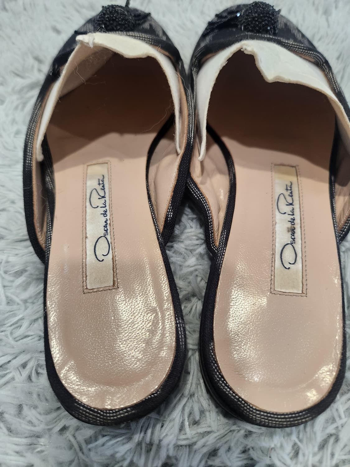"Oscar de la Renta 이태리 메이드 뮬 슈즈 36½ 🌹"
 상품이미지8