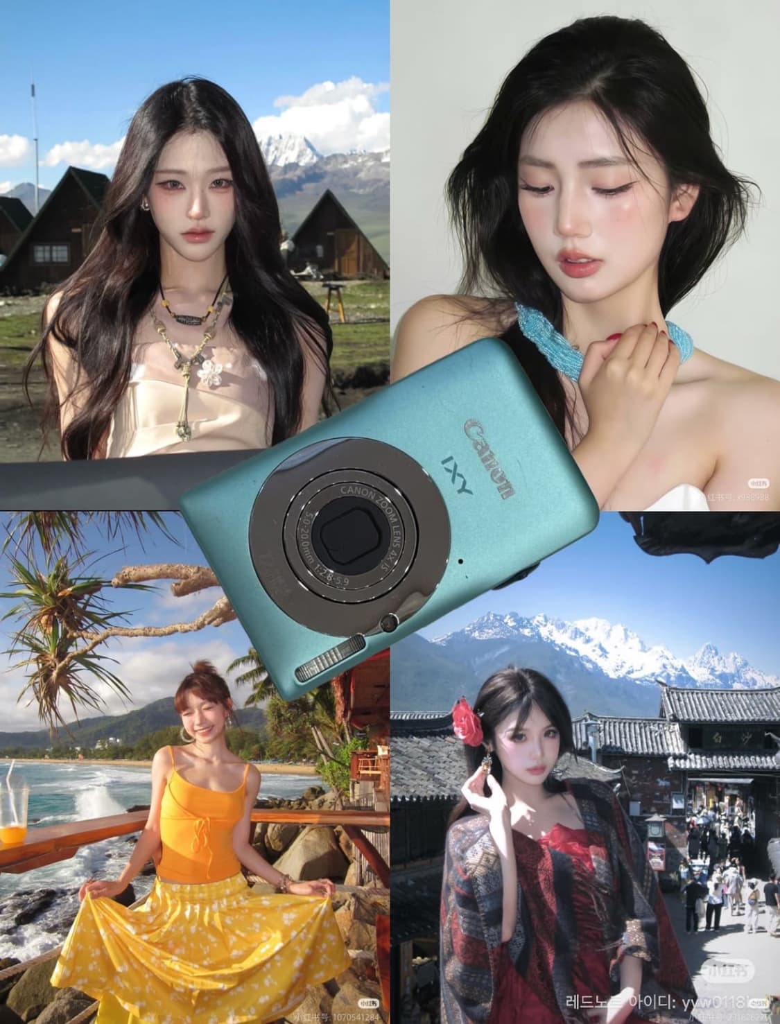 초미품&풀박스) 캐논 익서스 105 ixus 105 핑크 디카 상품이미지7