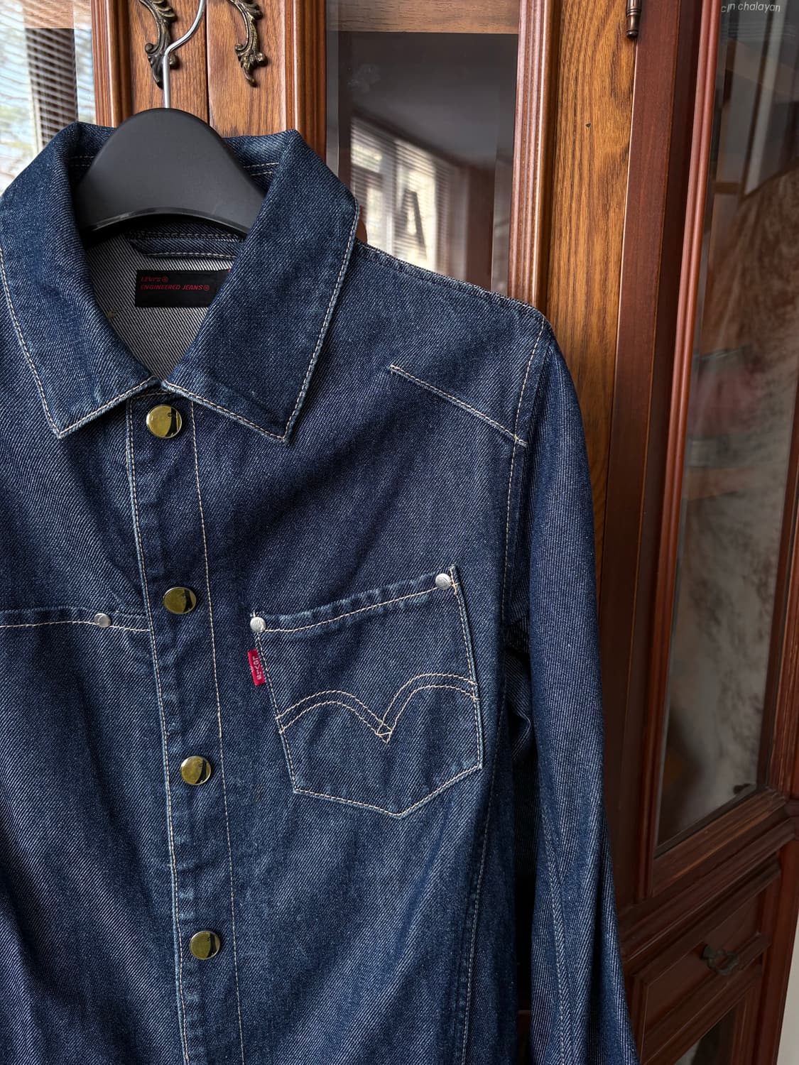 리바이스 엔지니어드 진 데님 자켓 상품이미지3