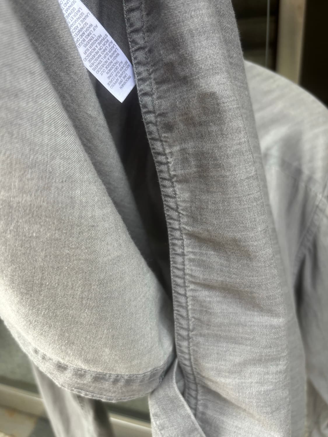 폴스미스  그레이 워시드 셔츠 상품이미지7