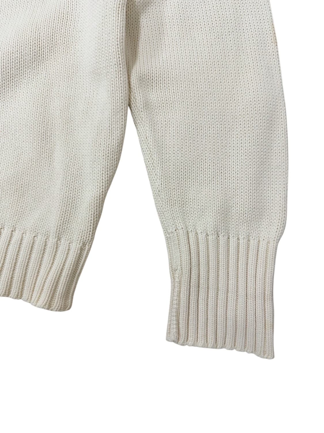 00s 폴로 코튼니트 아이보리 (XL~2XL) 상품이미지4