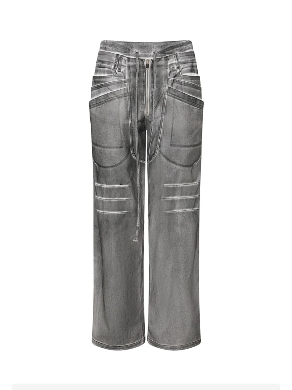 나체 OVERLAP PINTUCK PANTS DIRTY WHITE 상품이미지1