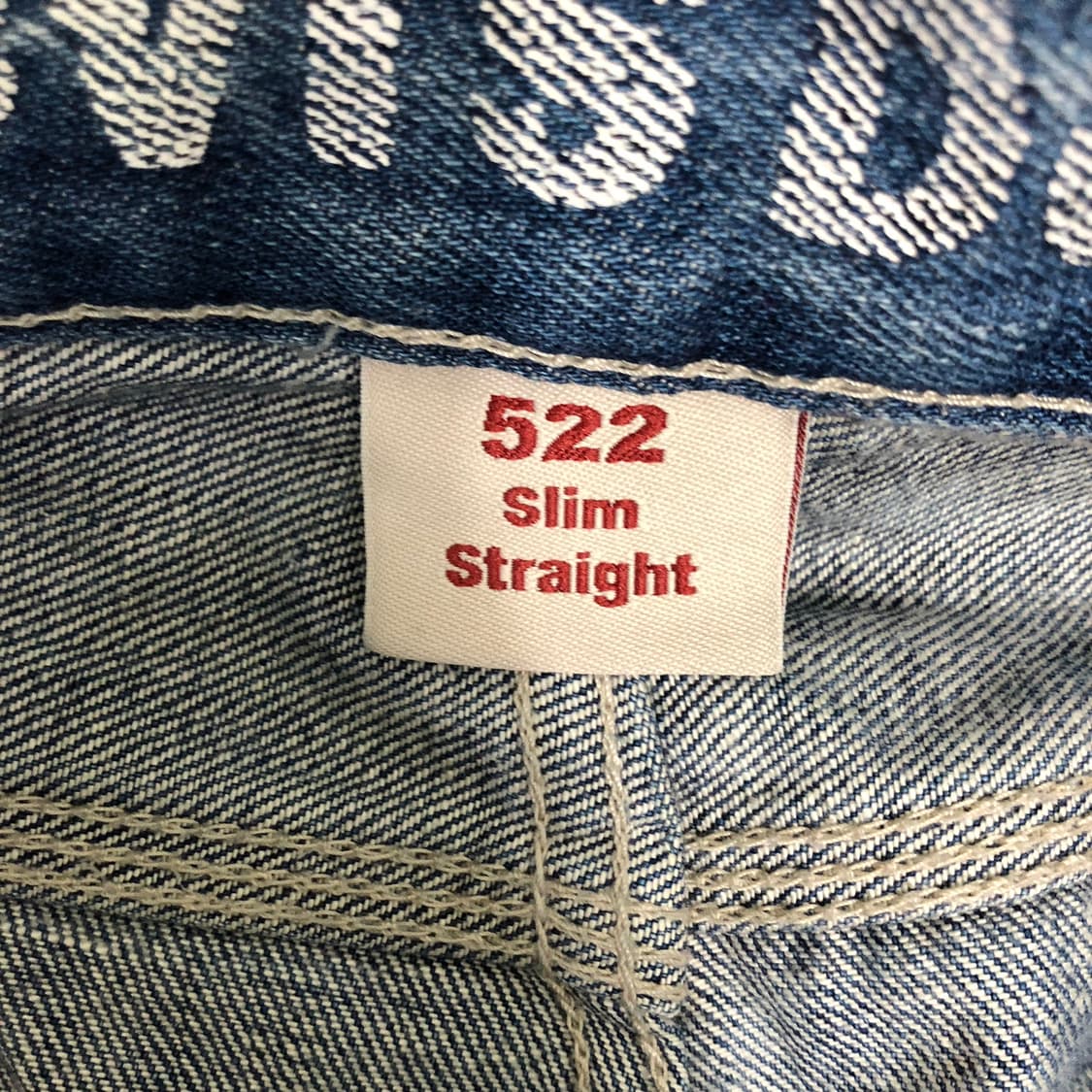 리바이스 522 패치워크 덴미 팬츠  상품이미지8