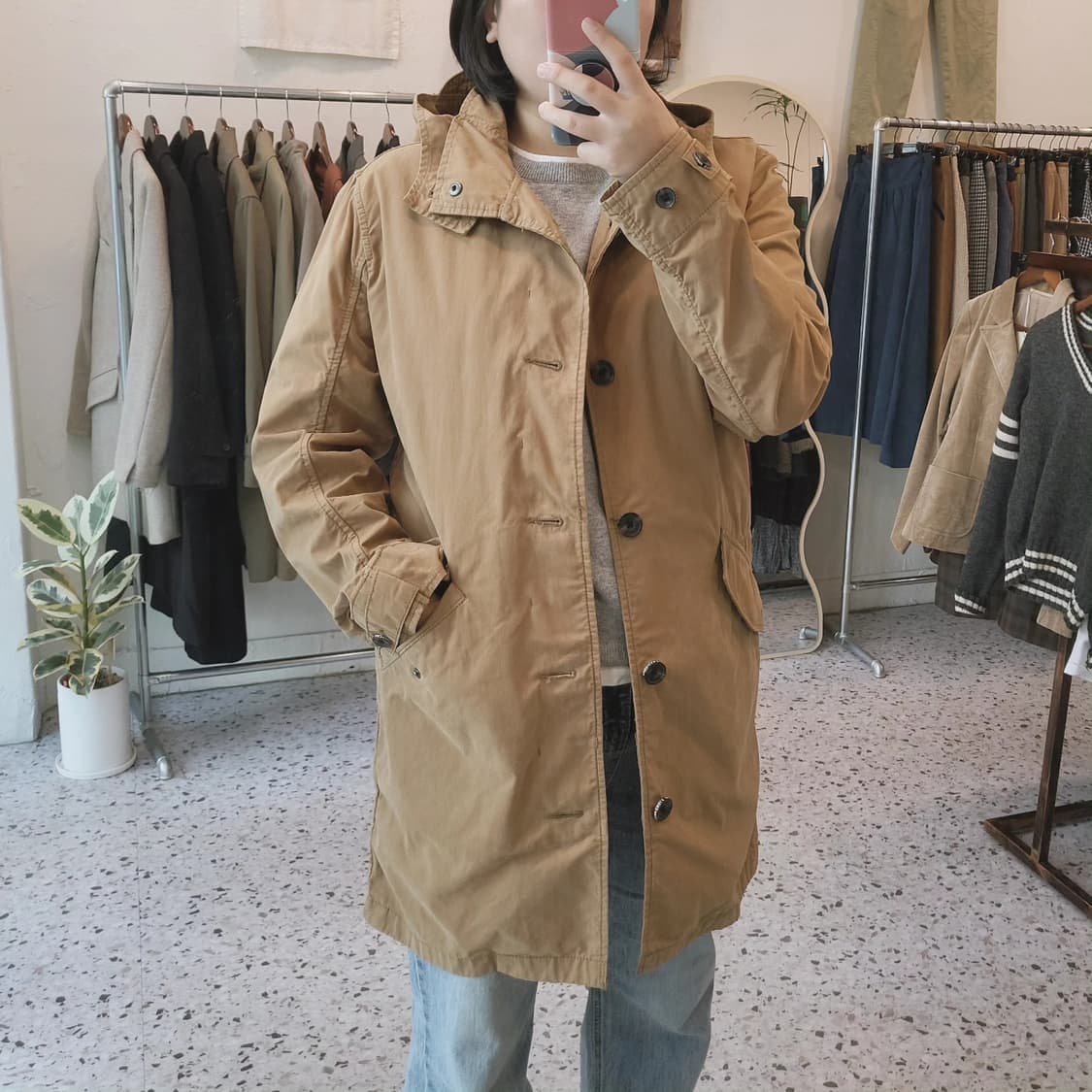 American eagle 누빔내피 야상코트 상품이미지2