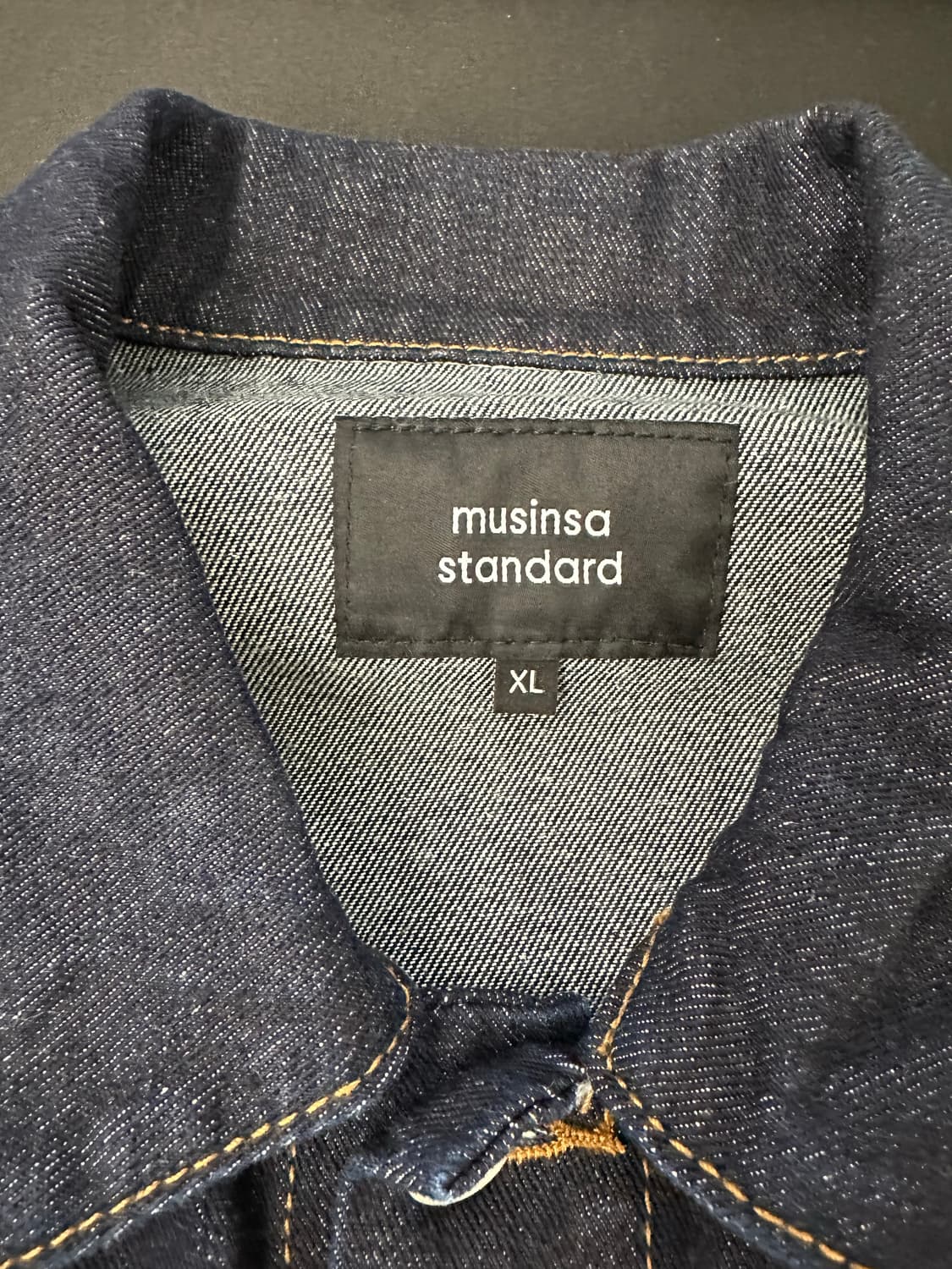 무탠다드 데님 트러커 자켓 상품이미지3