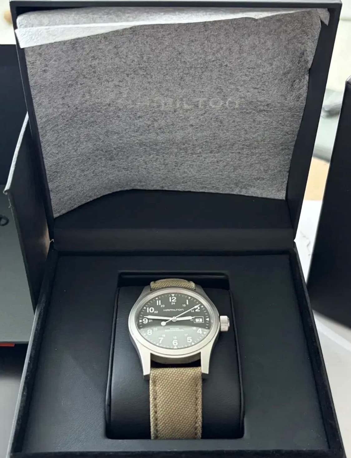 해밀턴 카키필드 수동시계 상품이미지3