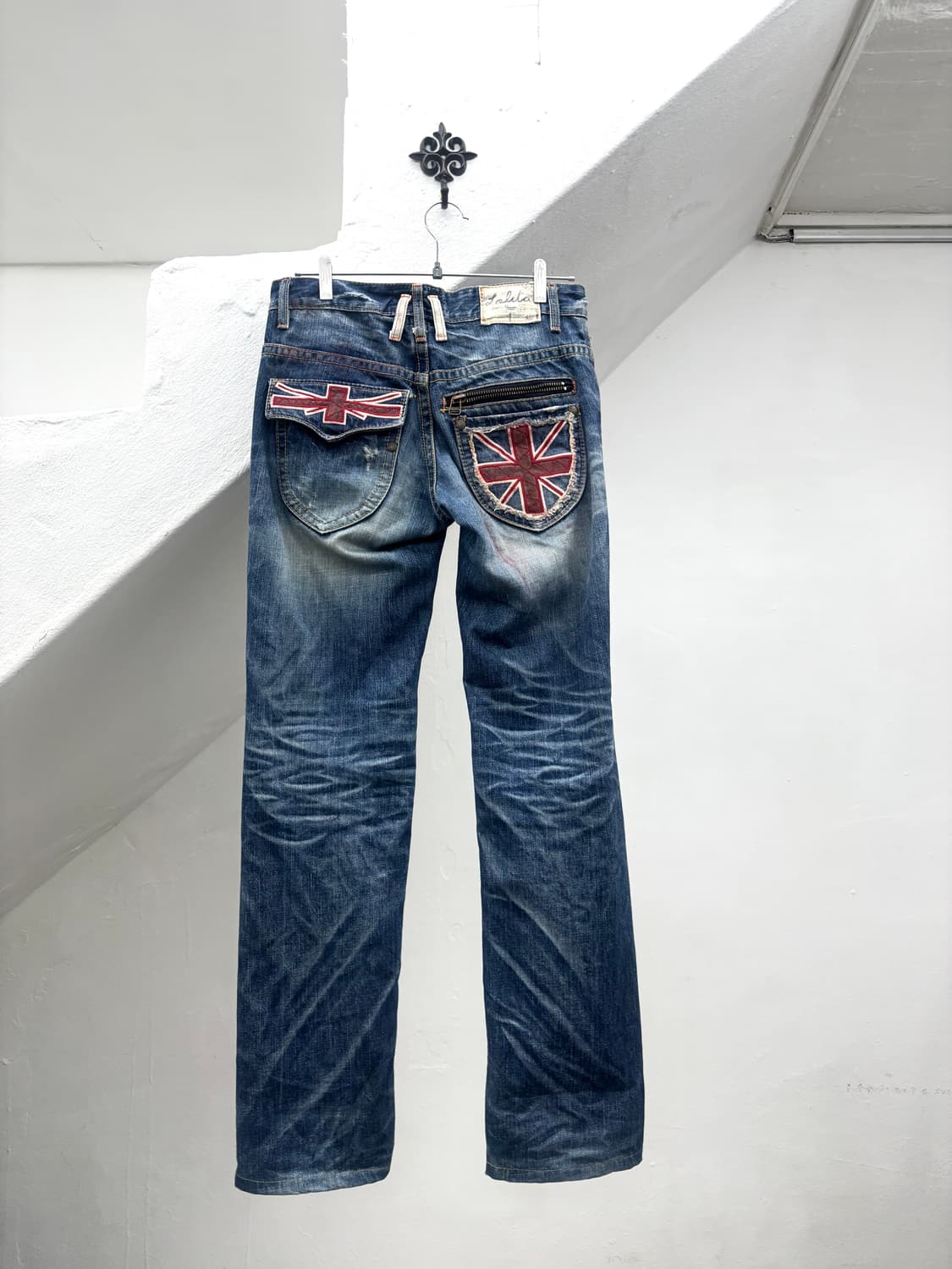 Lolita jeans union jack patched denim  상품이미지4